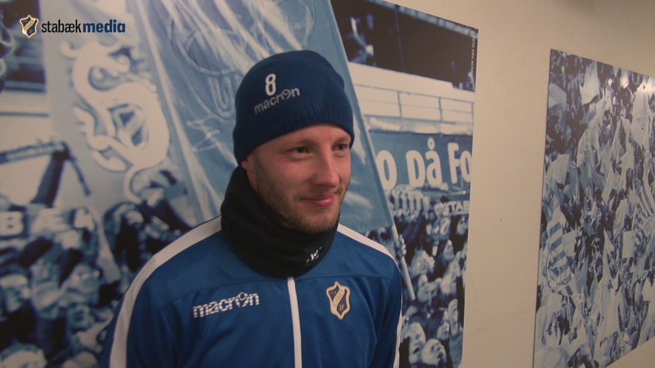 Brochmann etter sin første Stabæk trening